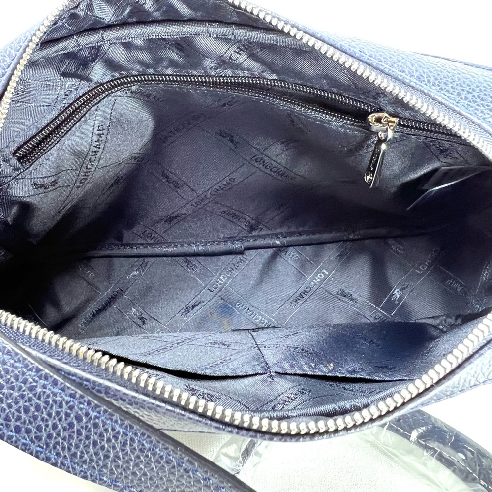 NEW Le Foulonne Leather Camera Crossbody Bag by LongChamp - Picture 13 of 15